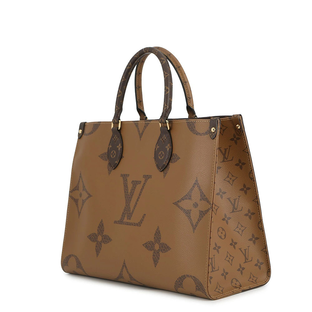 Louis Vuitton Giant Monogram Tote OnTheGo Shoulder Reverse Bag